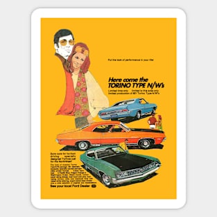 FORD TORINO - advert Sticker